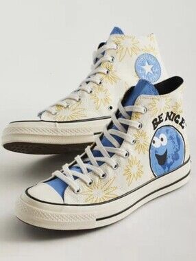 Converse Chuck 70 Hi Chinatown Market Be Nice Earth Yellow Sneakers Mens 8 W 10